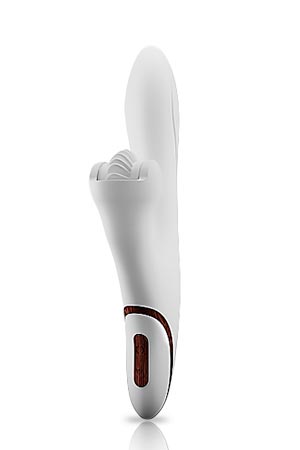 Vibratore Design Cyclone 23cm Bianco